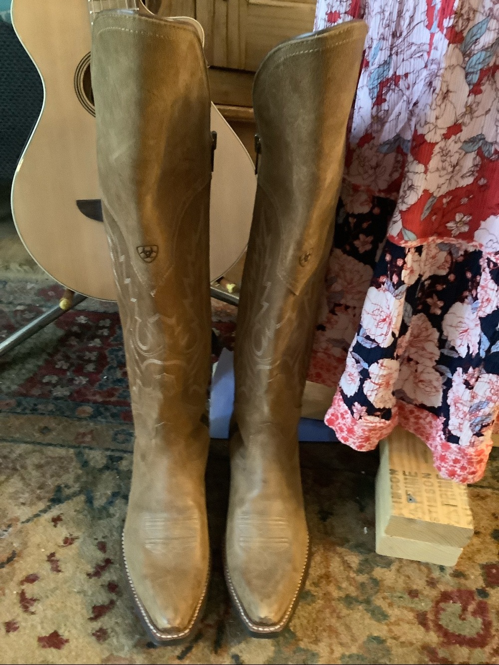 Ariat Women's Over-the-Knee Western Boots in Tan